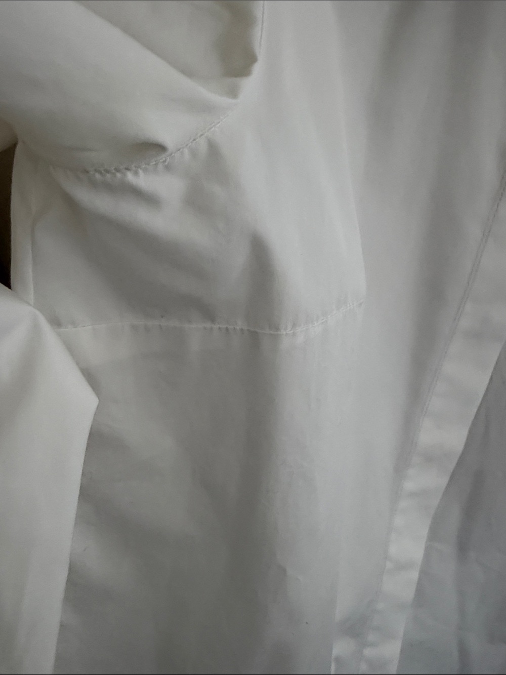 Lafayette 148 White Button Down Size 6 - Picture 7 of 7